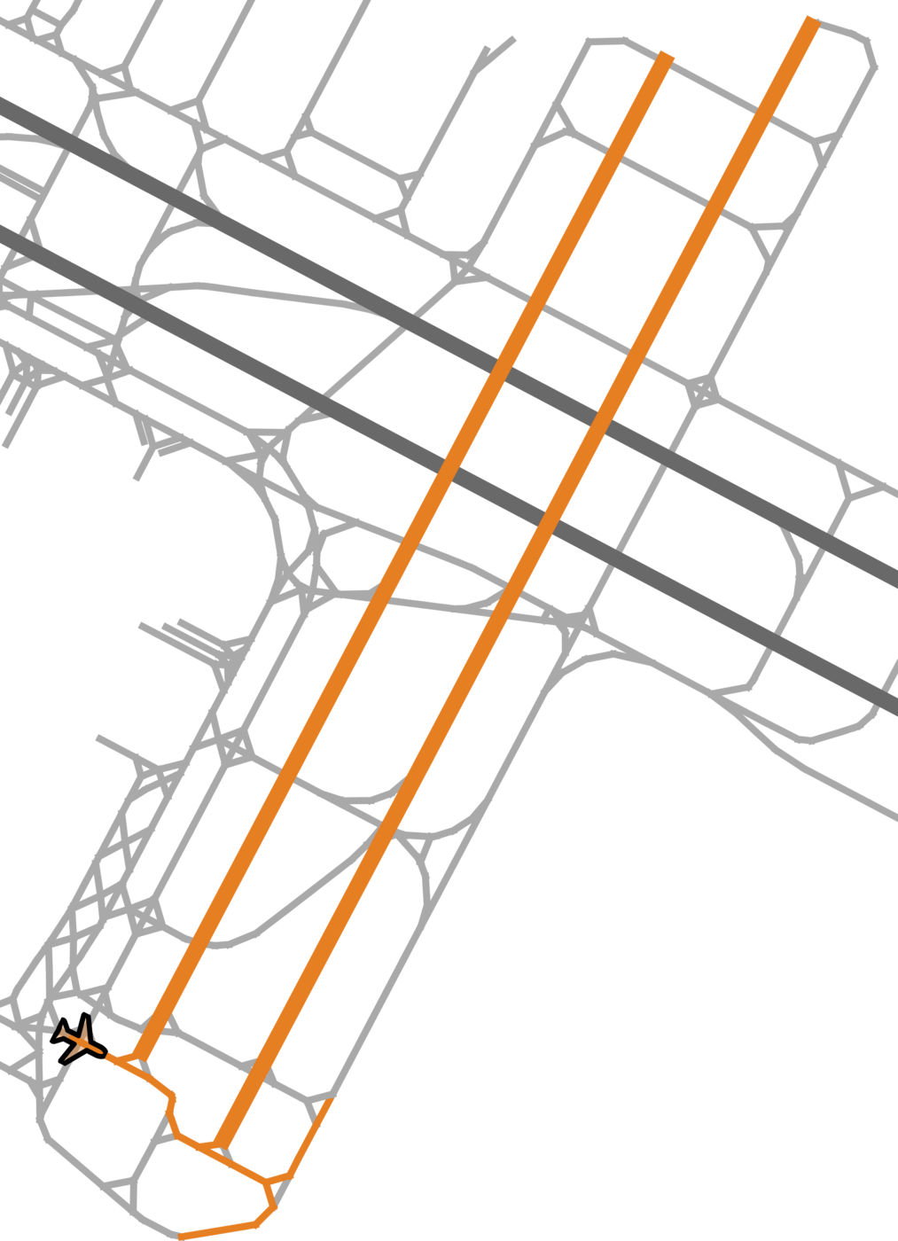 Resulting sparse scene context at KSFO